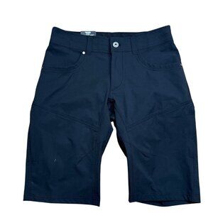 Kuhl Mens Silencr Kargo Shorts Black Size 31 Lightweight Durable Outdoor Wear
